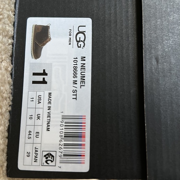 COPY - Brand New Mens UGGS Neumel wool lined boots size 11 - Picture 6 of 6